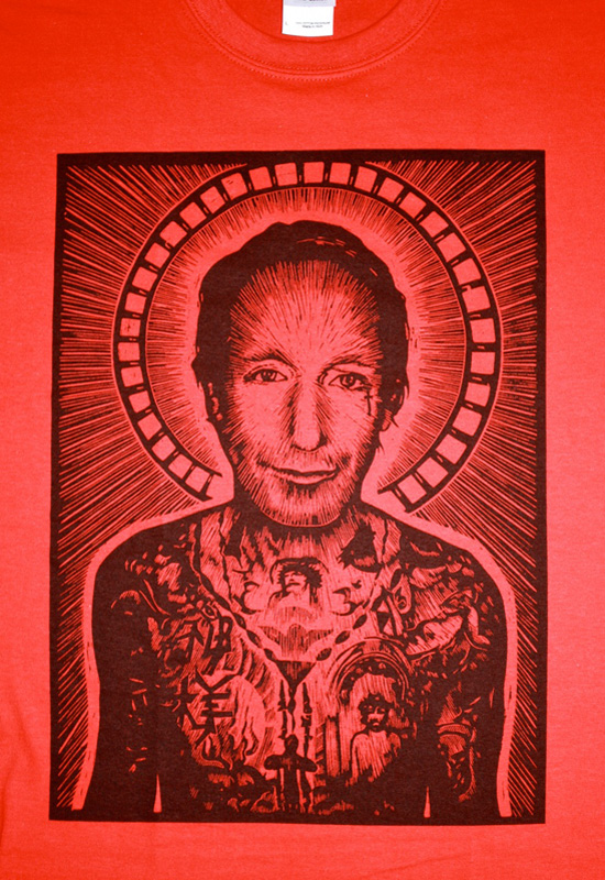 The Woodcut Portraits T-Shirt 3