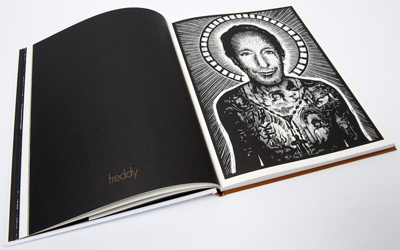 The Woodcut Portraits by Alex Binnie