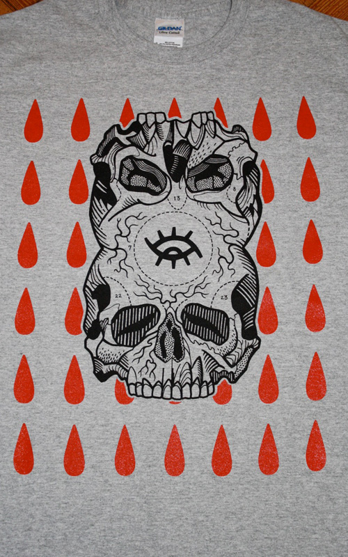 Grey Skull T-Shirt