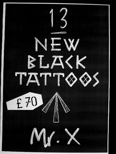 new black flash by Mr X . 13 A3 sheets