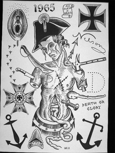new black flash by Mr X . 13 A3 sheets